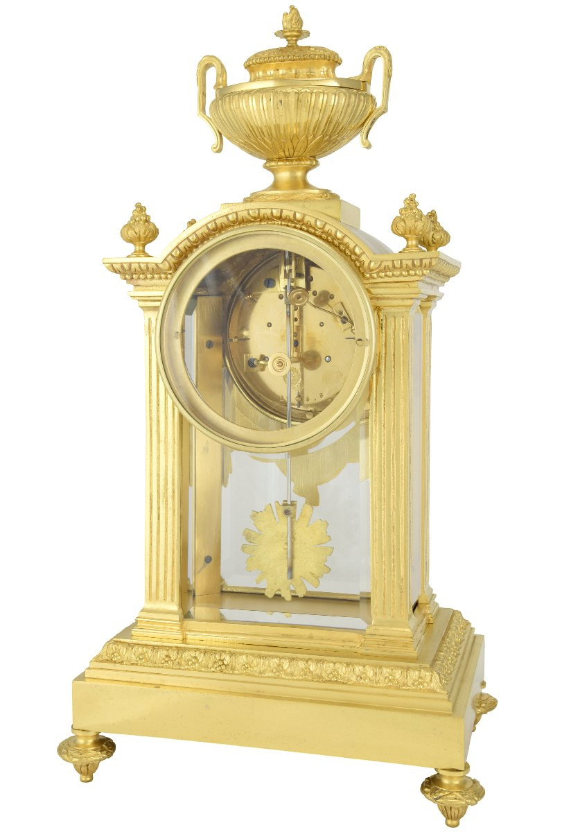  Clock Glass Cage Watchmaker: Japy Frères 1875-photo-2