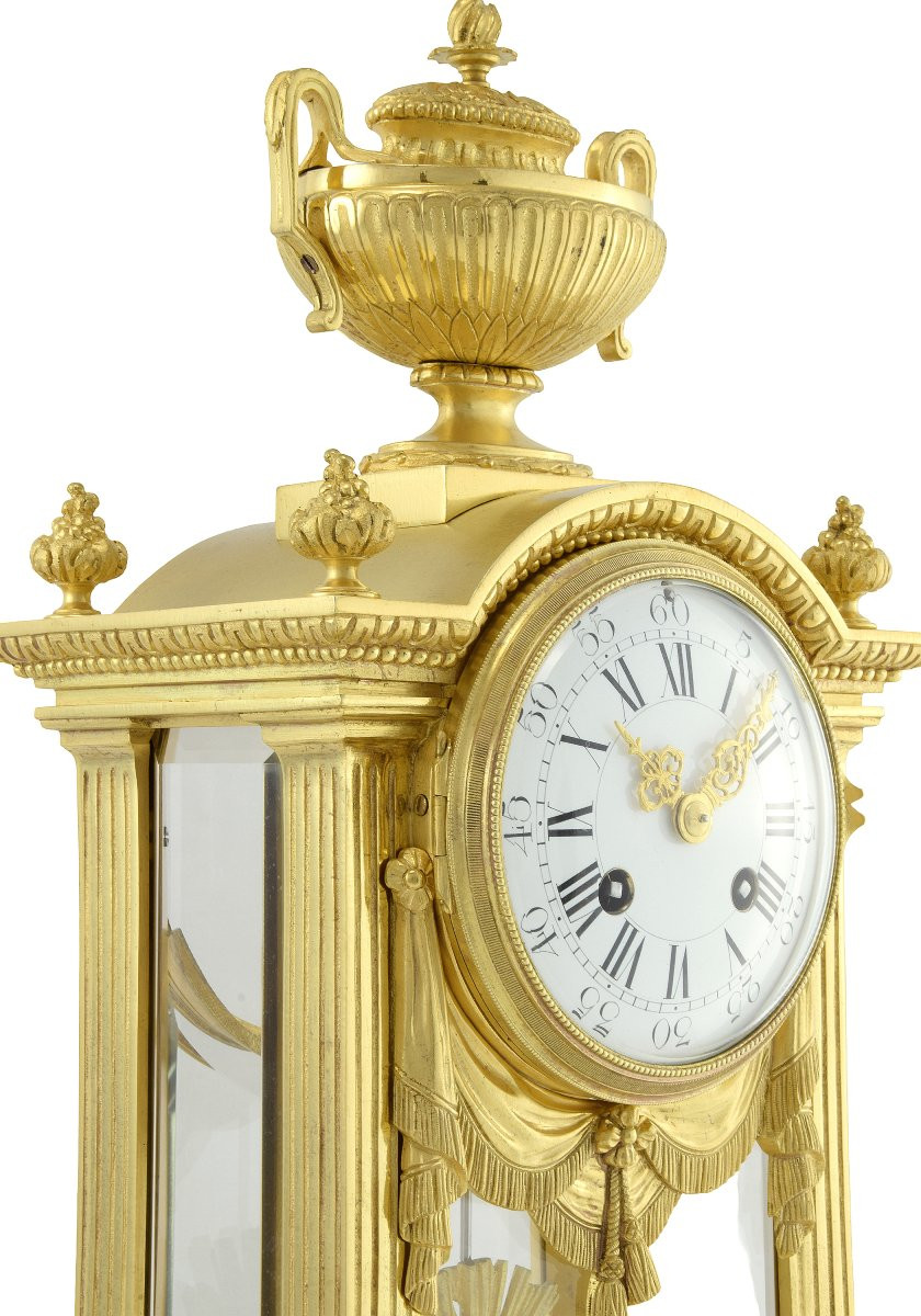  Clock Glass Cage Watchmaker: Japy Frères 1875-photo-3