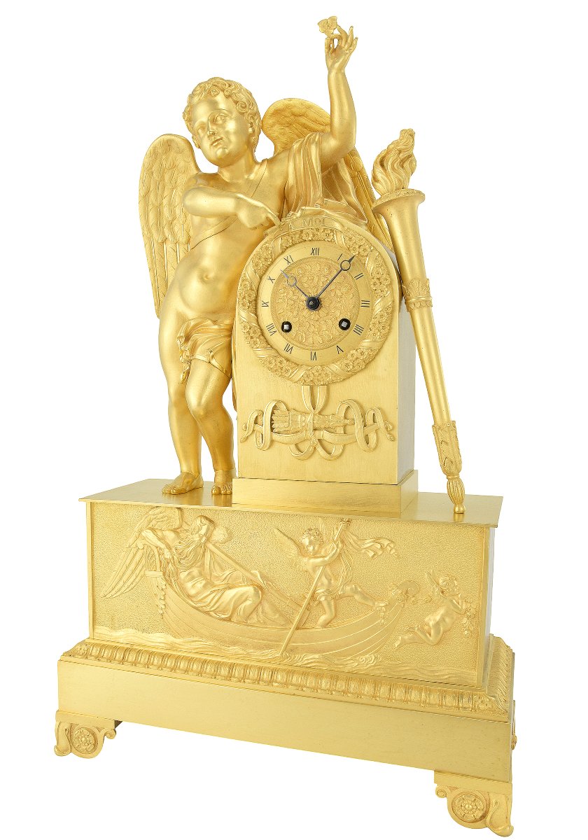 Clock “chronos The Boat Of Time” Pickard 1830-photo-2