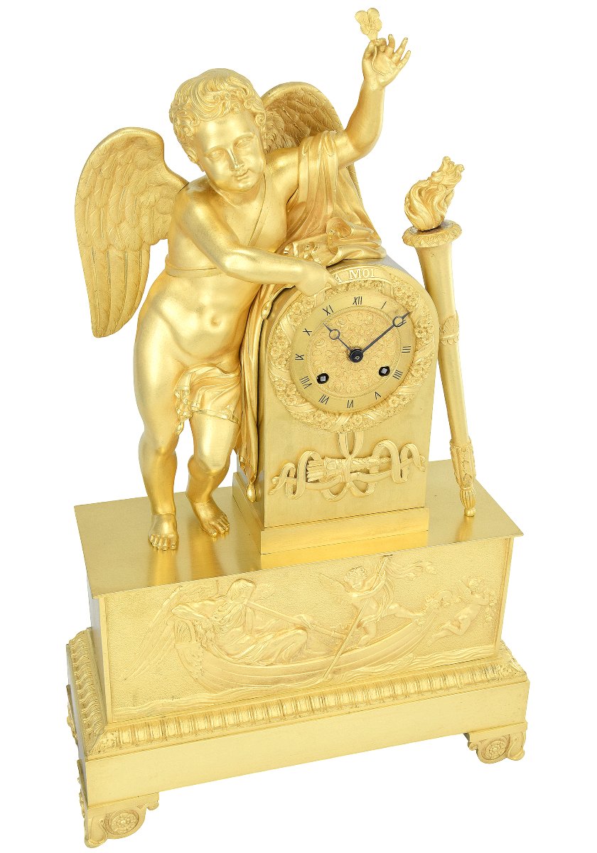 Clock “chronos The Boat Of Time” Pickard 1830-photo-3