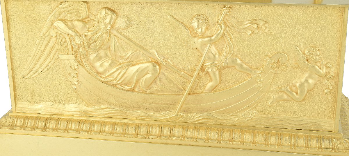Clock “chronos The Boat Of Time” Pickard 1830-photo-1
