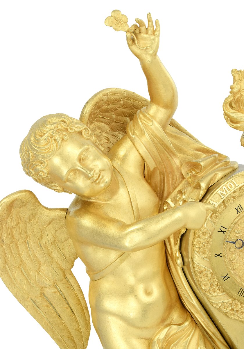Clock “chronos The Boat Of Time” Pickard 1830-photo-2