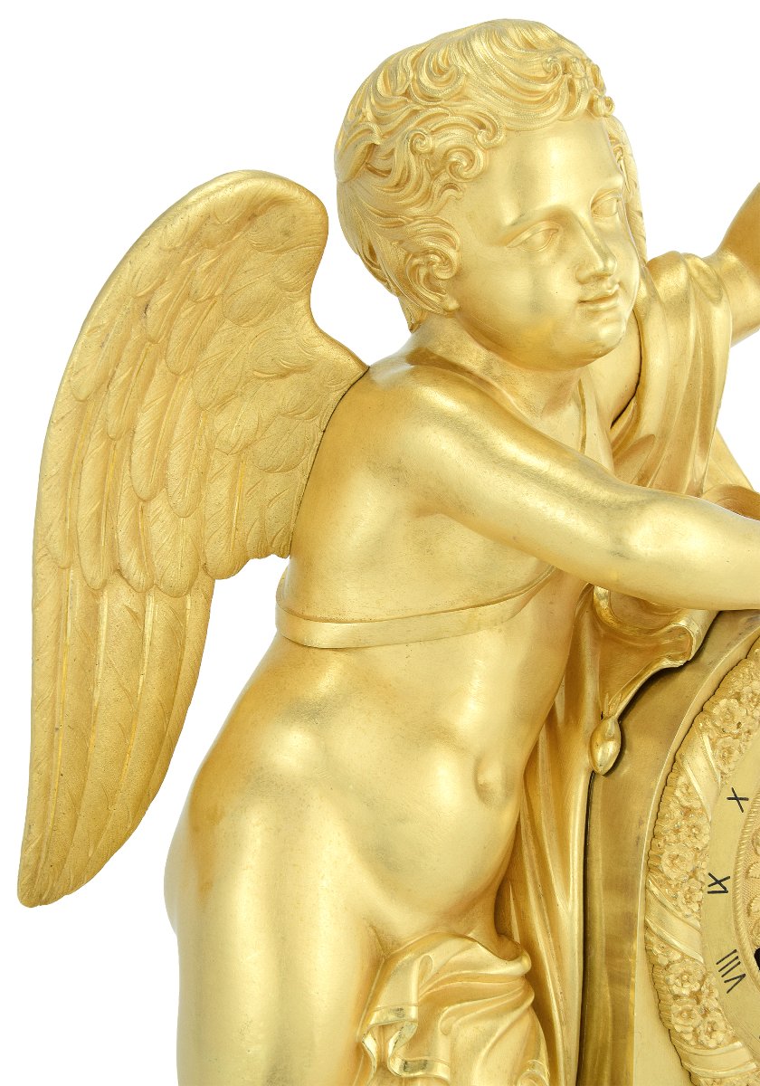 Clock “chronos The Boat Of Time” Pickard 1830-photo-4