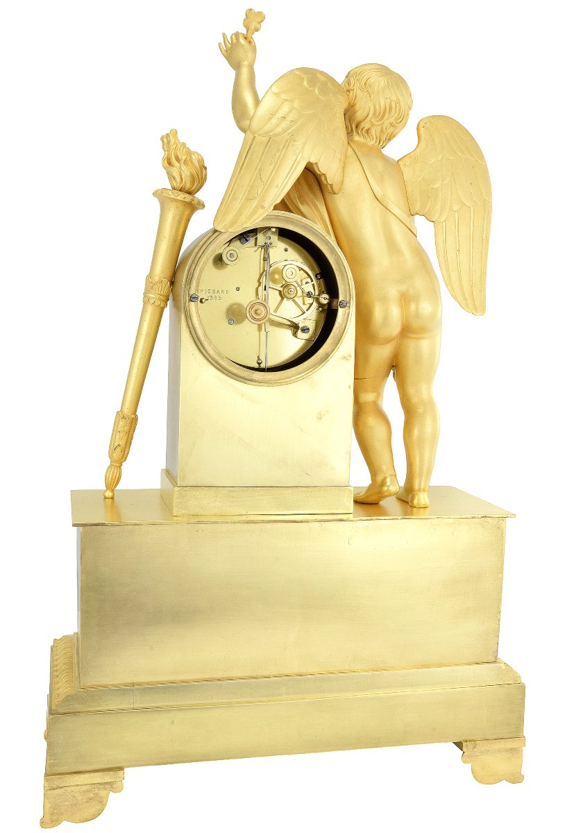 Clock “chronos The Boat Of Time” Pickard 1830-photo-5
