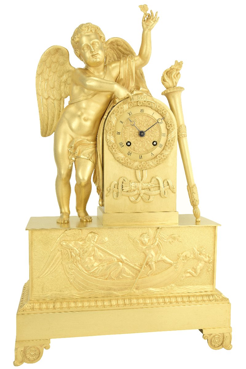 Clock “chronos The Boat Of Time” Pickard 1830