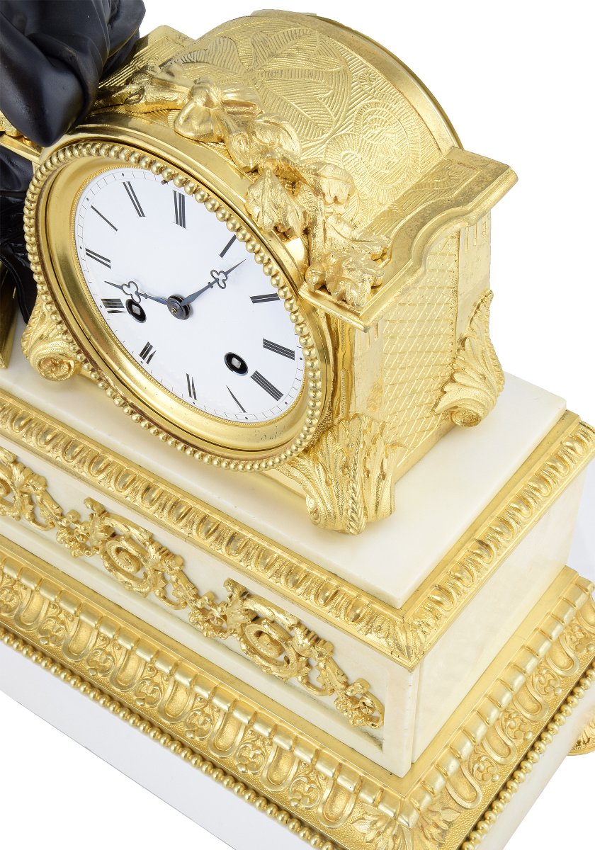 Clock In The Style Of Madame Geoffrin Watchmaker : Desfontaines 1850-photo-4