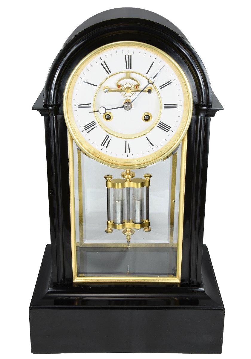  Clock Farcot Precision Clock With Visible Brocot Escapement