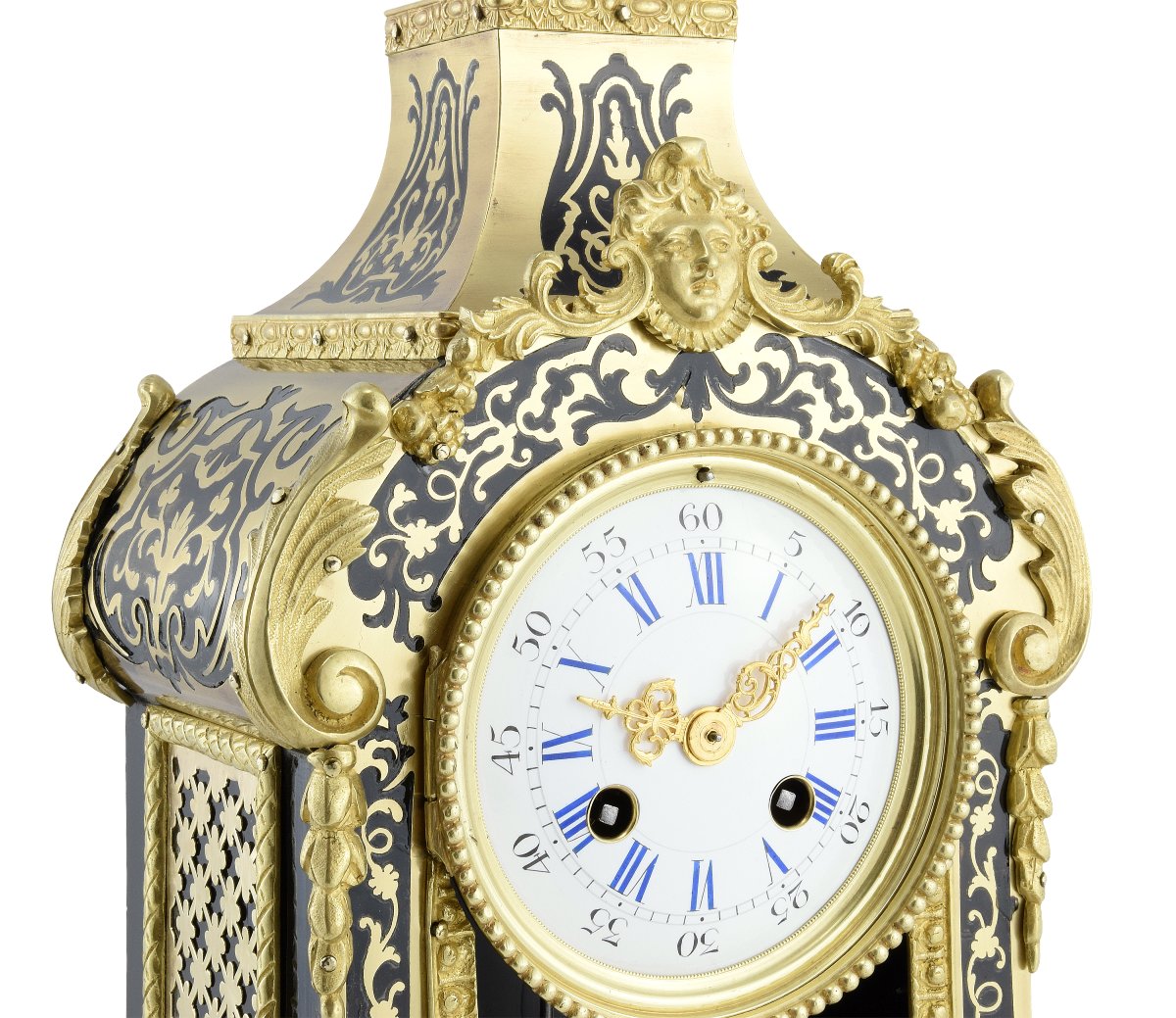 Pendule cartel Louis XIV régence XIXème-photo-3
