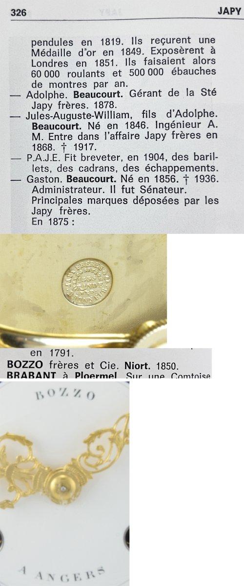 Pendule "Mufles de lion" Néo-classique JAPY FILS 1855-photo-5