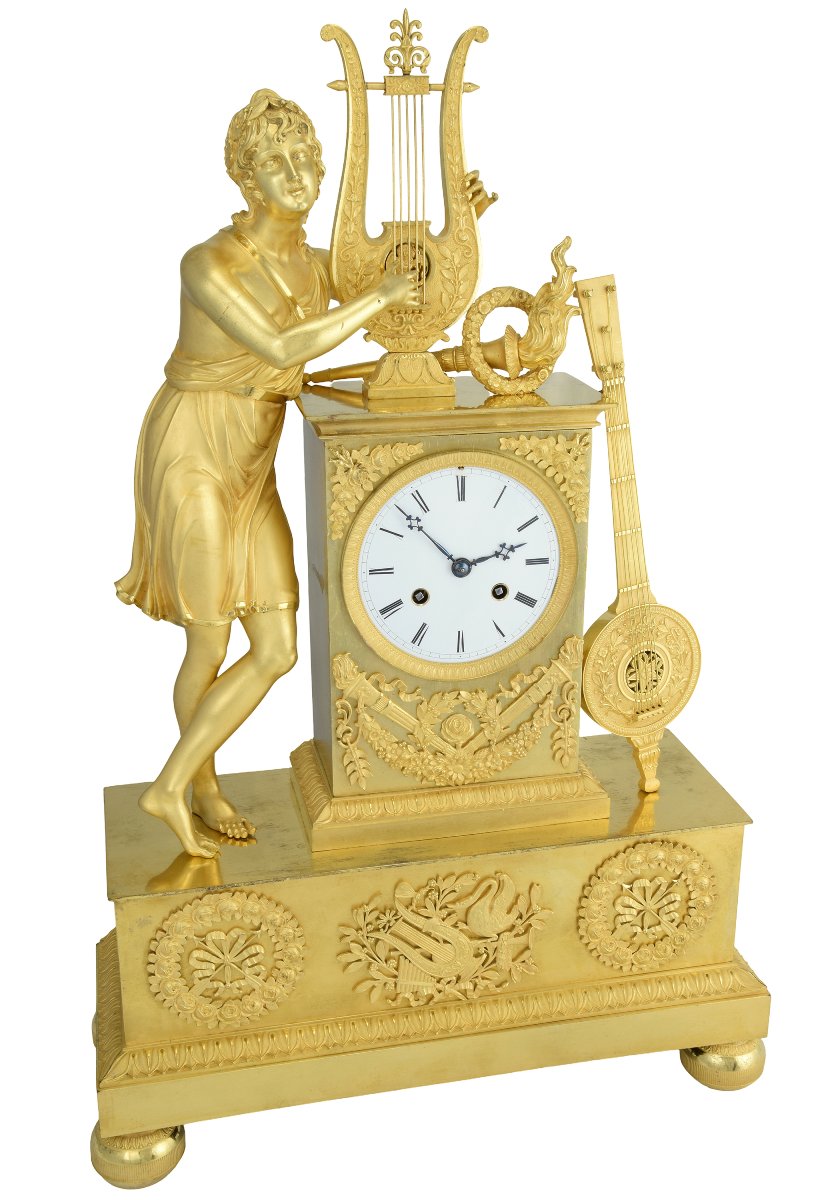 Clock Mythological Orpheus-photo-3