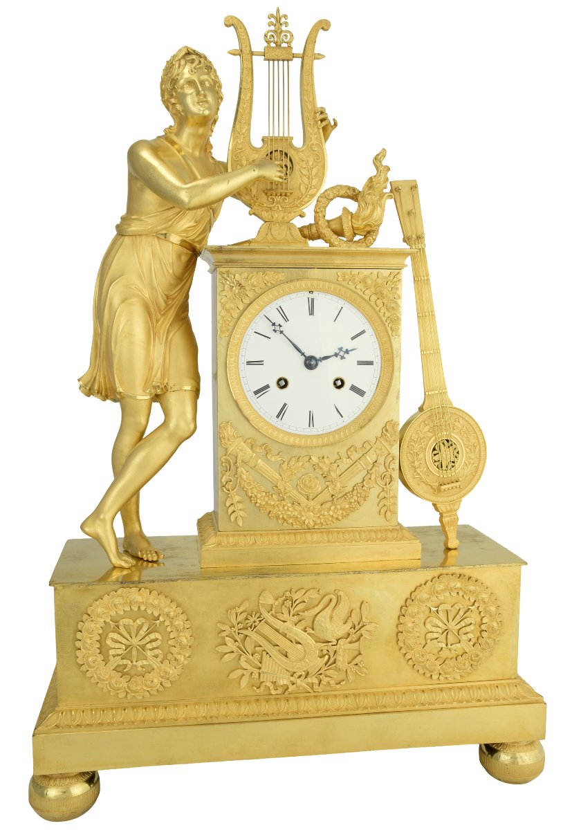 Clock Mythological Orpheus