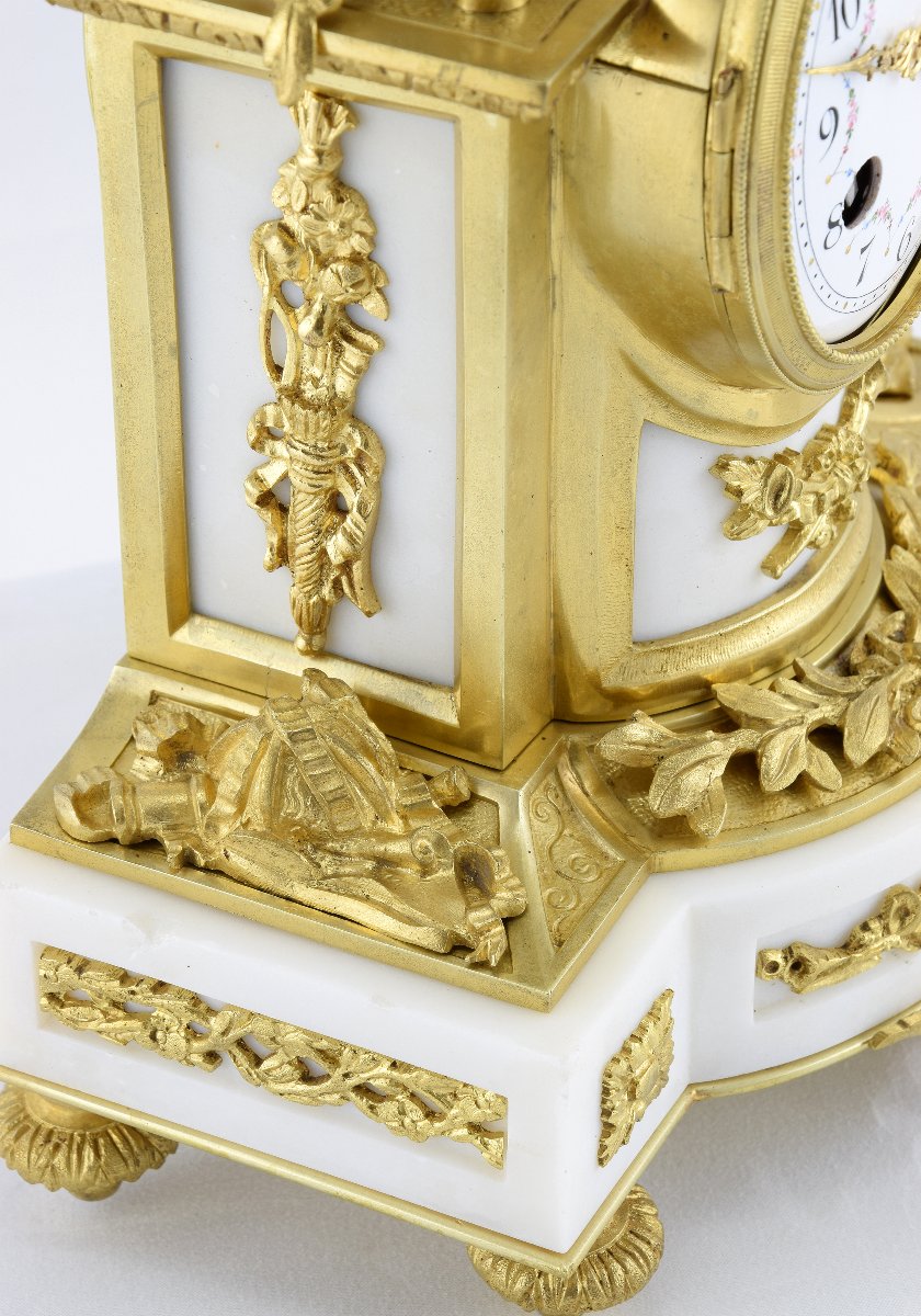 Clock Louis XVI Style Napoleon III Era-photo-1