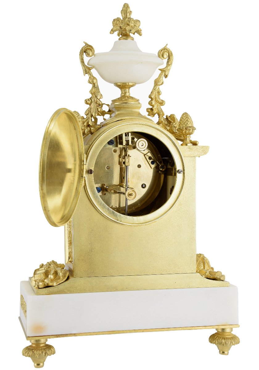 Clock Louis XVI Style Napoleon III Era-photo-2