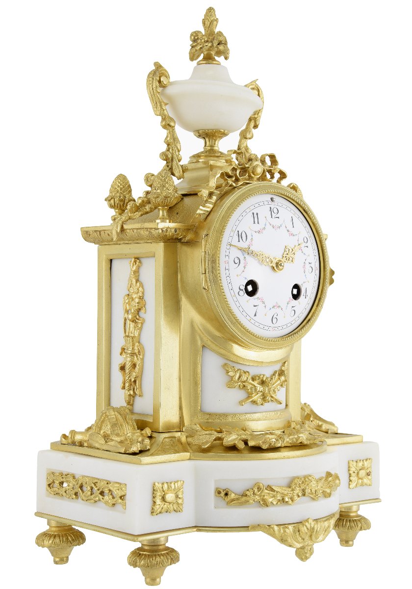 Clock Louis XVI Style Napoleon III Era