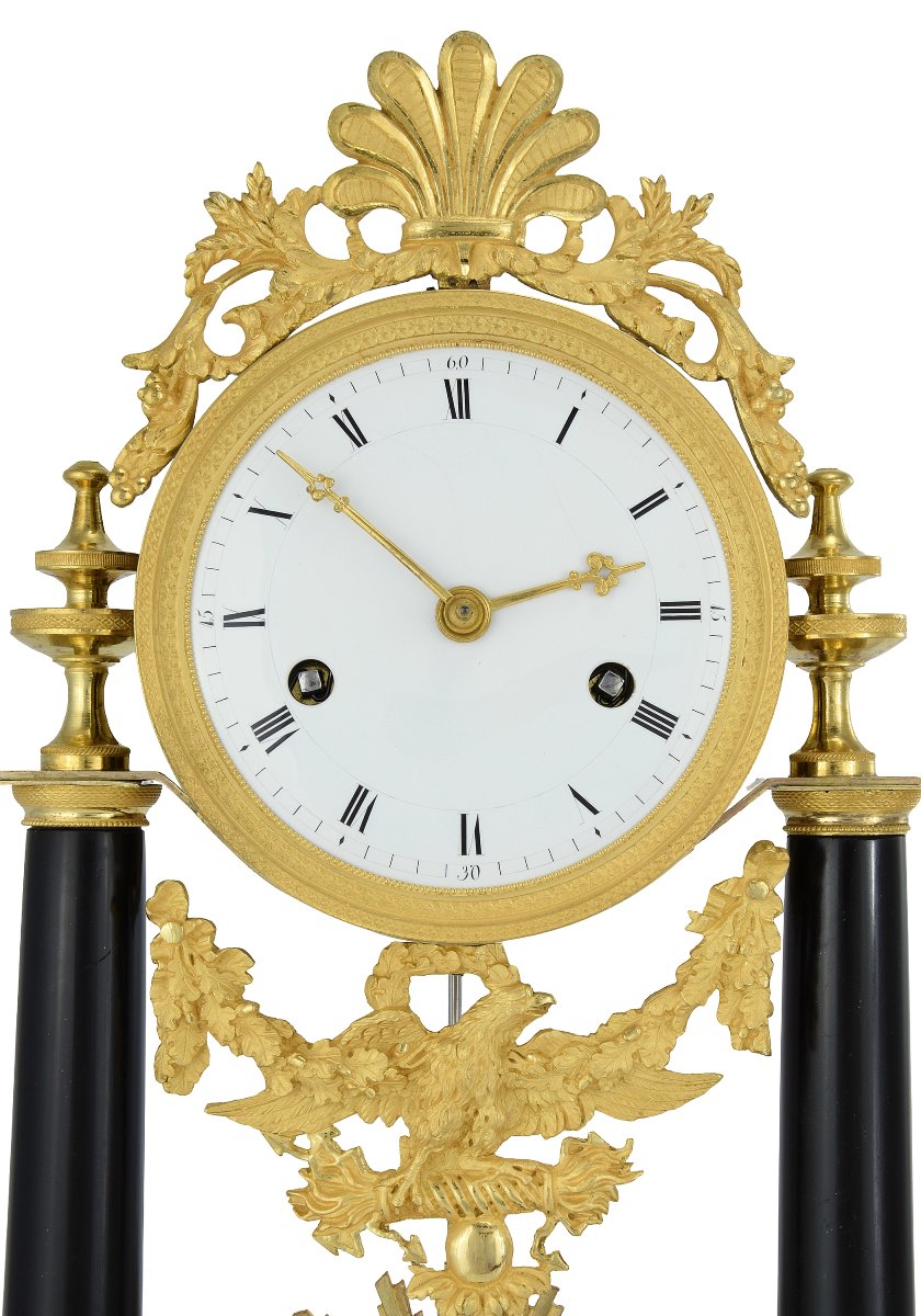 Pendule l'aigle et le grand soleil Empire 1810 -photo-1
