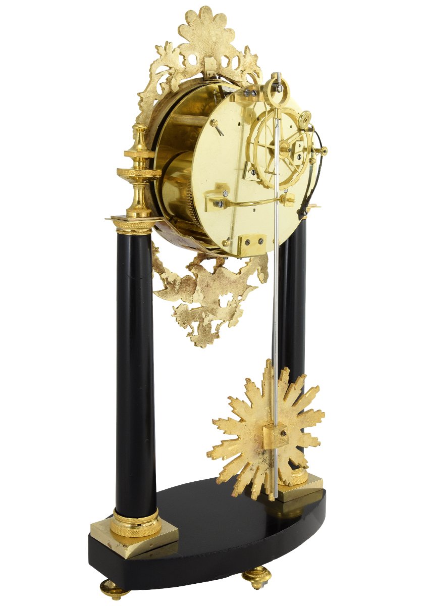 Pendule l'aigle et le grand soleil Empire 1810 -photo-4