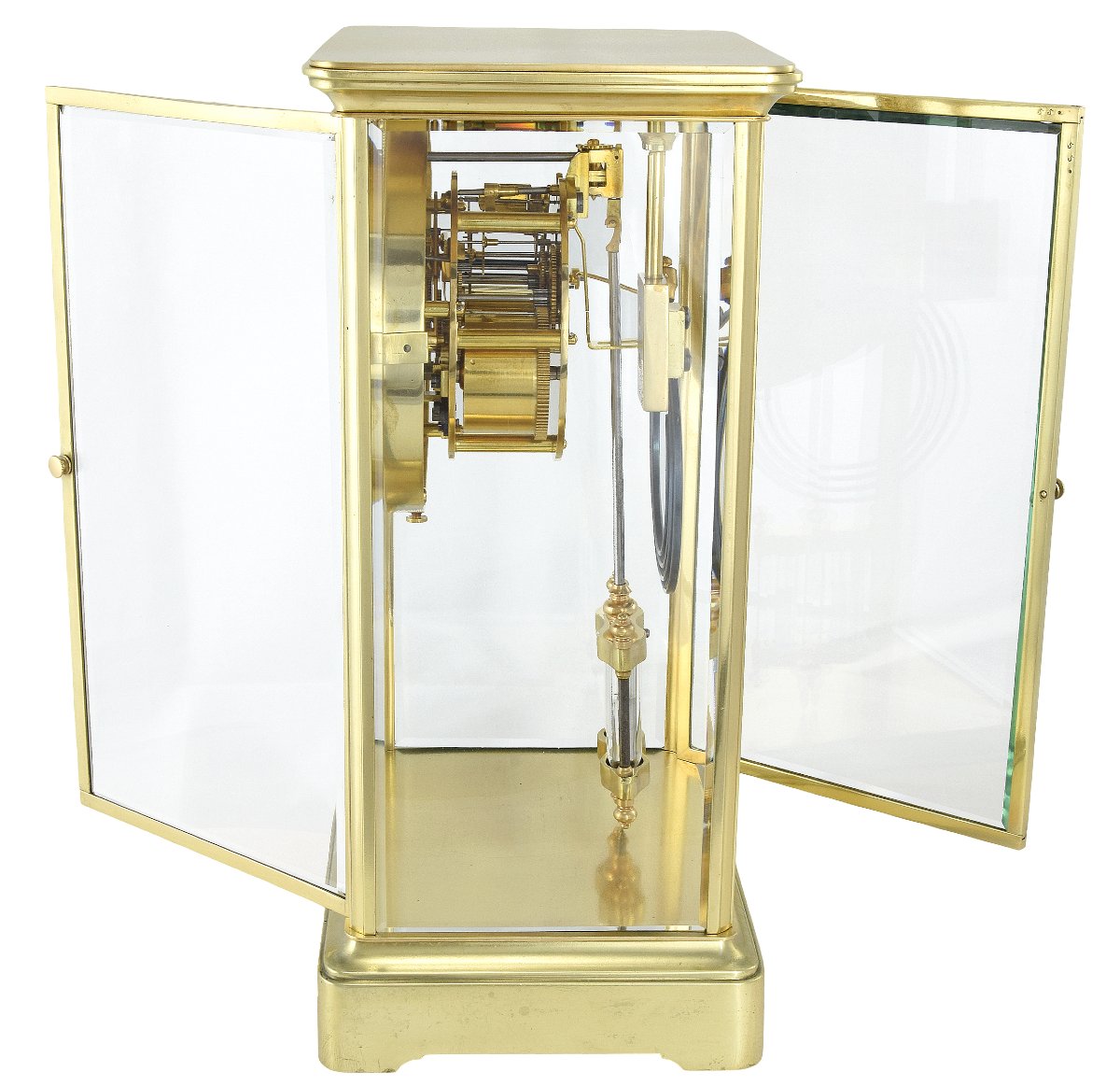  Clock Glass Cage Watchmaker: Vinventi Et Cie 1860-photo-1
