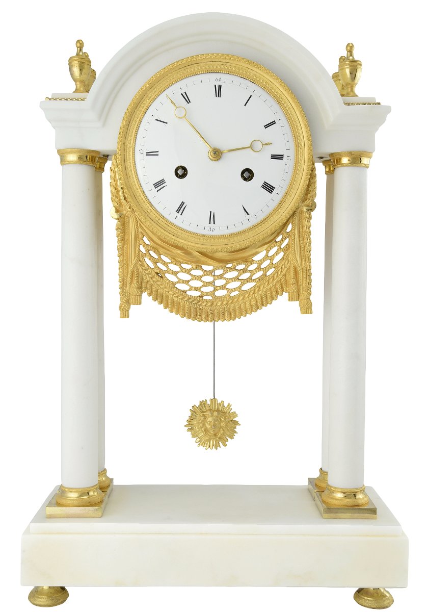 Pendule portique Empire-photo-2