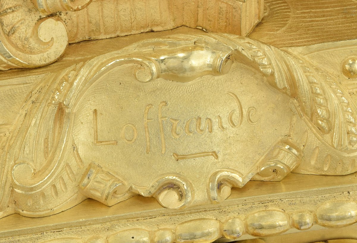 Large Clock “l’offrande” Louis-philippe Circa 1840-photo-7