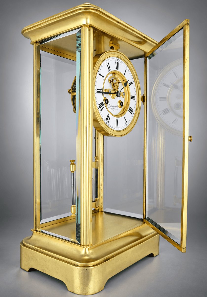 Pendule de précision – L. Leroy & Cie N°19010-photo-3