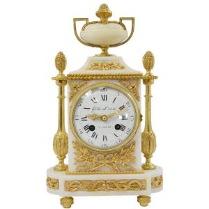  Clock In Marble Gille l'Aine Paris