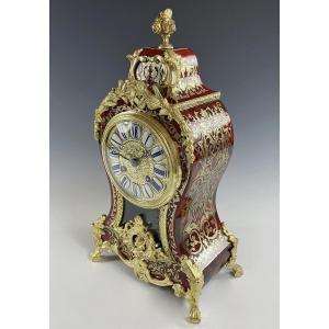  Cartel Clock Tortoise Shell Marquetery Dumoulinneuf 1870