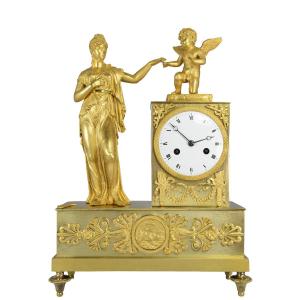 Pendule "Union de l'Amour" Epoque Empire
