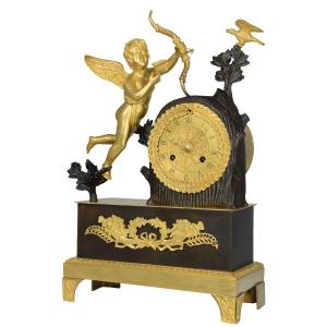 Clock "love Aimed At The Bird", 1820