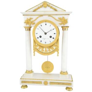 Clock Facade Of A Temple Watchmaker : Thiaffait 1810