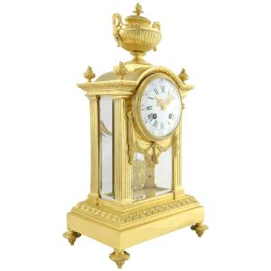 Clock Glass Cage Watchmaker: Japy Frères 1875