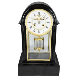 Clock Farcot Precision Clock With Visible Brocot Escapement