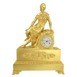 Pendule mythologique « Eurydice et le serpent » Horloger : Cailly 1840