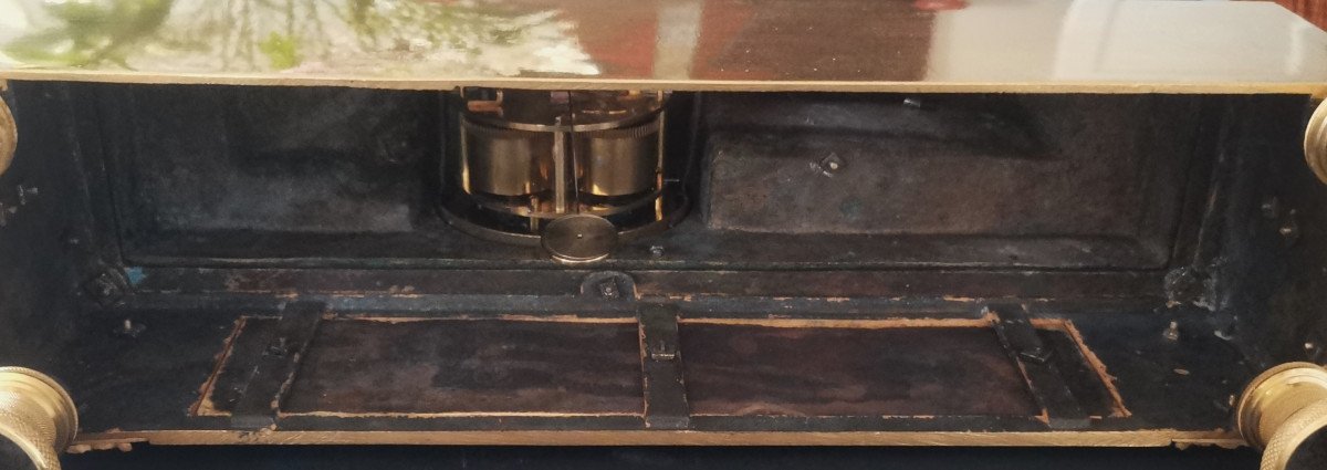 Pendule Début XIXème " La Mer Nourricière"ou l'Espérance Nourissant l'Amour" Modèle De Reiche-photo-7