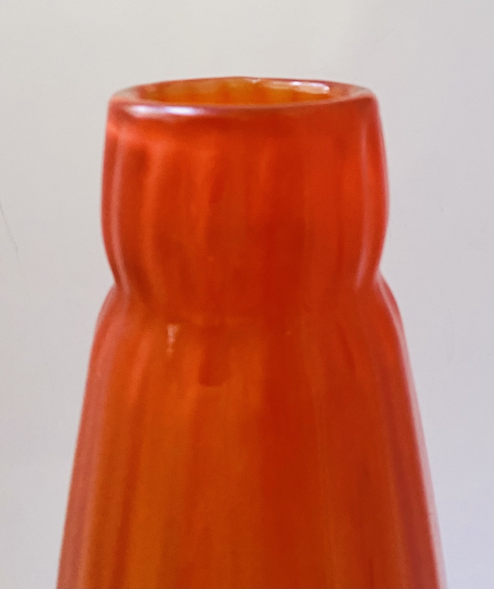 Schneider Charles: "filletés" Series Vase Circa 1925-photo-3