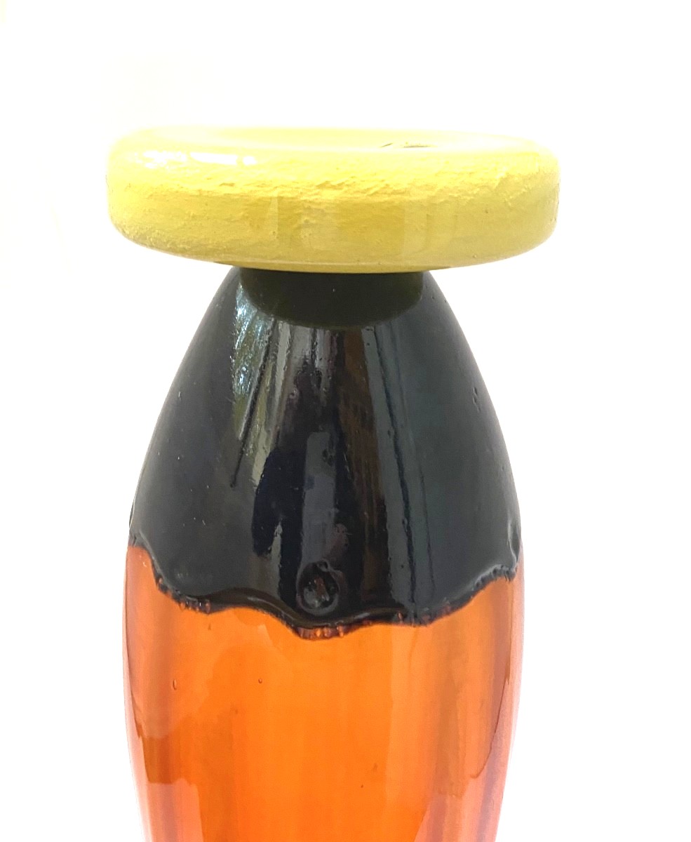 Schneider Charles :  vase série "Filetés" vers 1925-photo-4