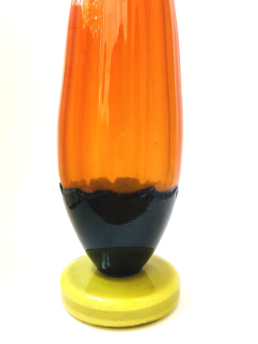 Schneider Charles :  vase série "Filetés" vers 1925-photo-5