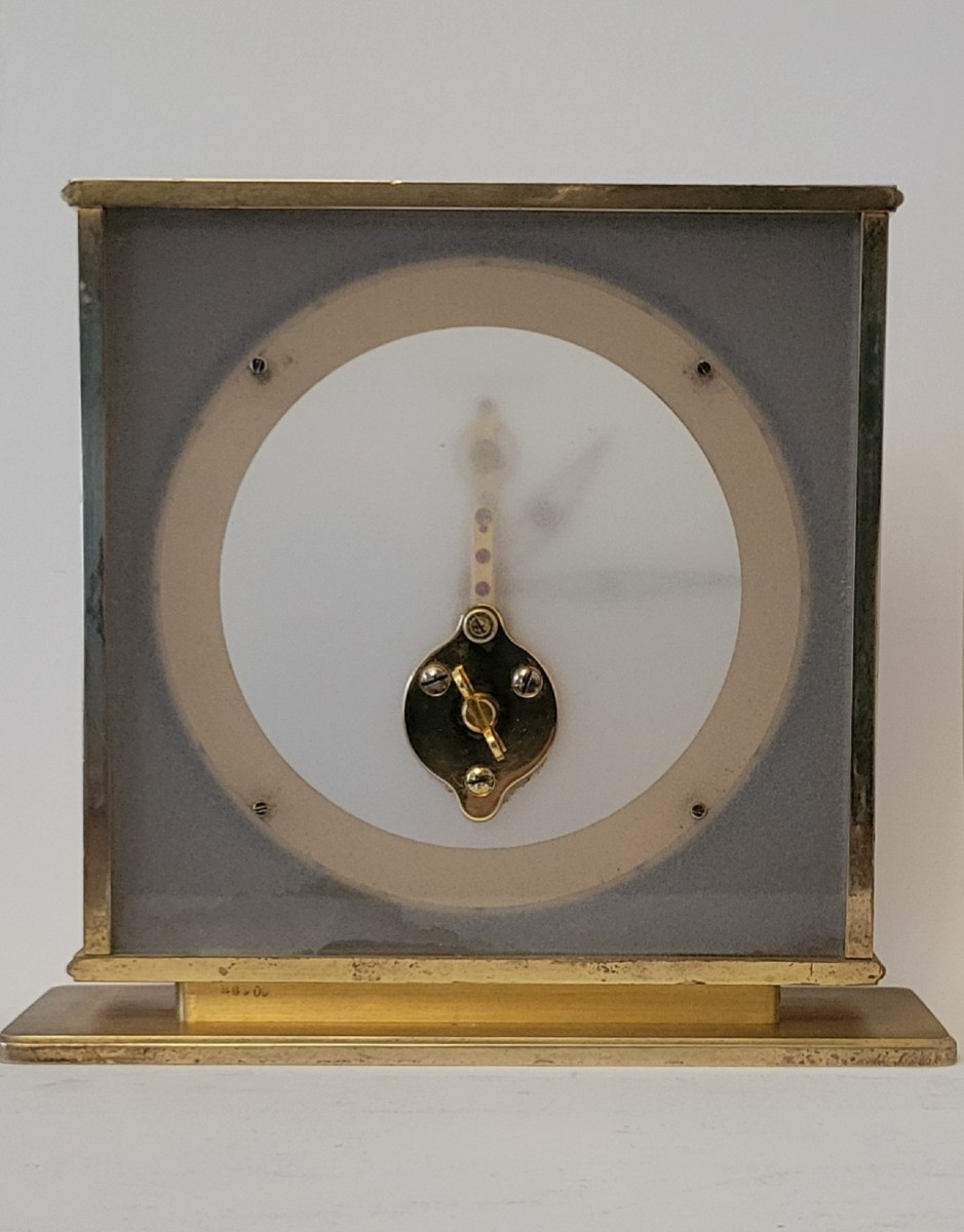 Jaeger Lecoultre , Clock With Baguette Movement Circa 1950-1955-photo-1