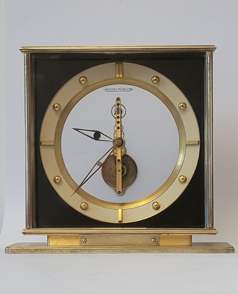 Jaeger Lecoultre , Clock With Baguette Movement Circa 1950-1955