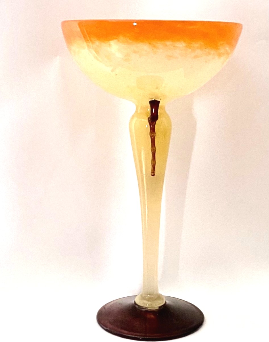 SCHNEIDER :  Calice de la "série bijoux"  1922-1926-photo-2