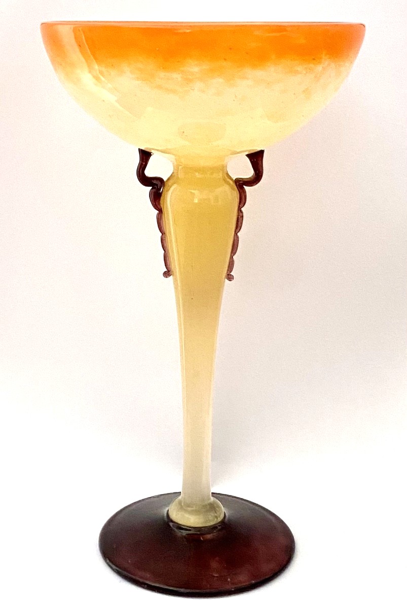 SCHNEIDER :  Calice de la "série bijoux"  1922-1926