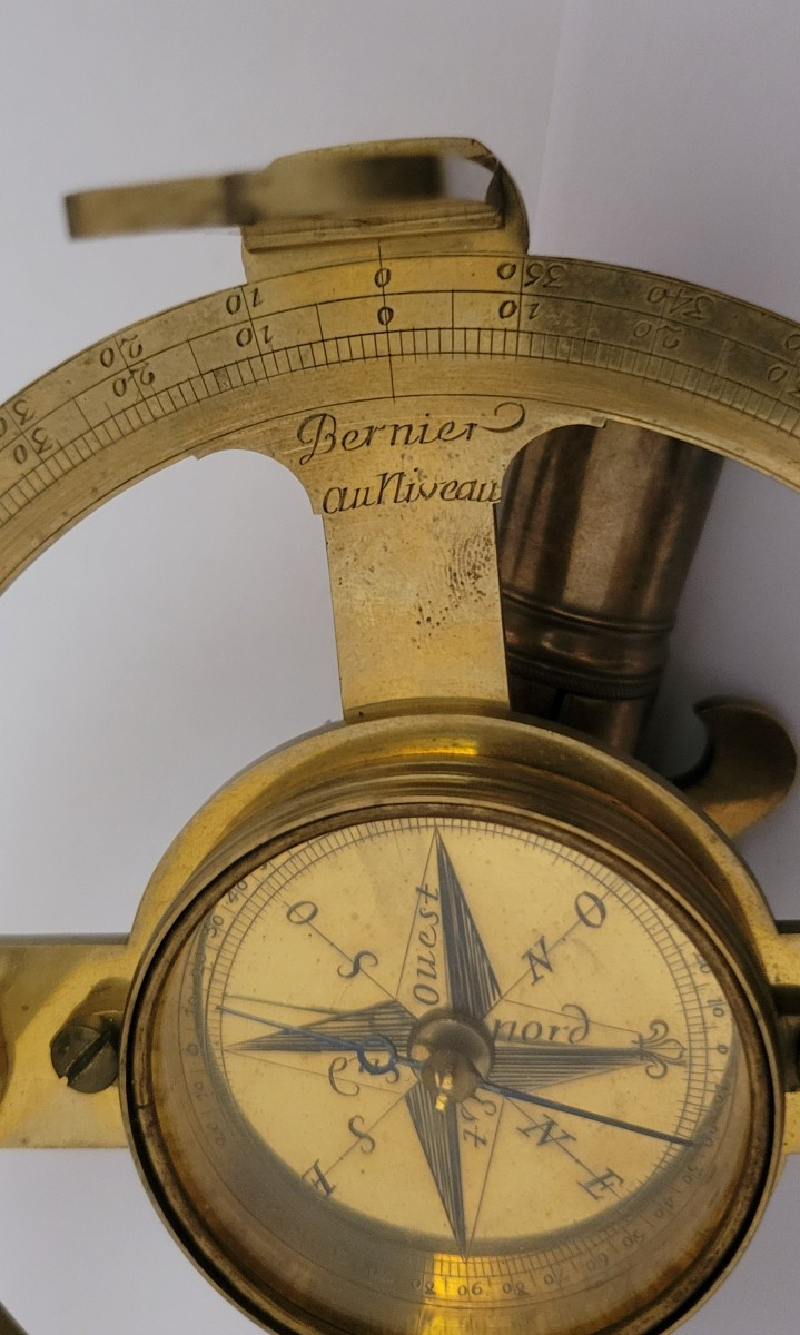 Dutch Circle Or 18th Century Full Circle Signed  "bernier Au Niveau "paris-photo-3