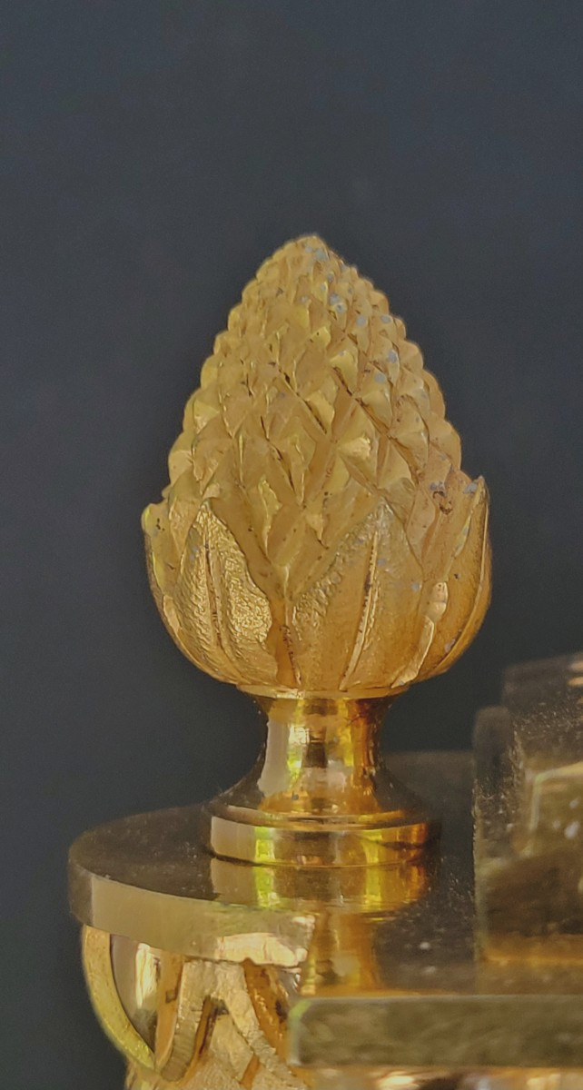 Louis XVI Period Gilt Bronze -photo-3