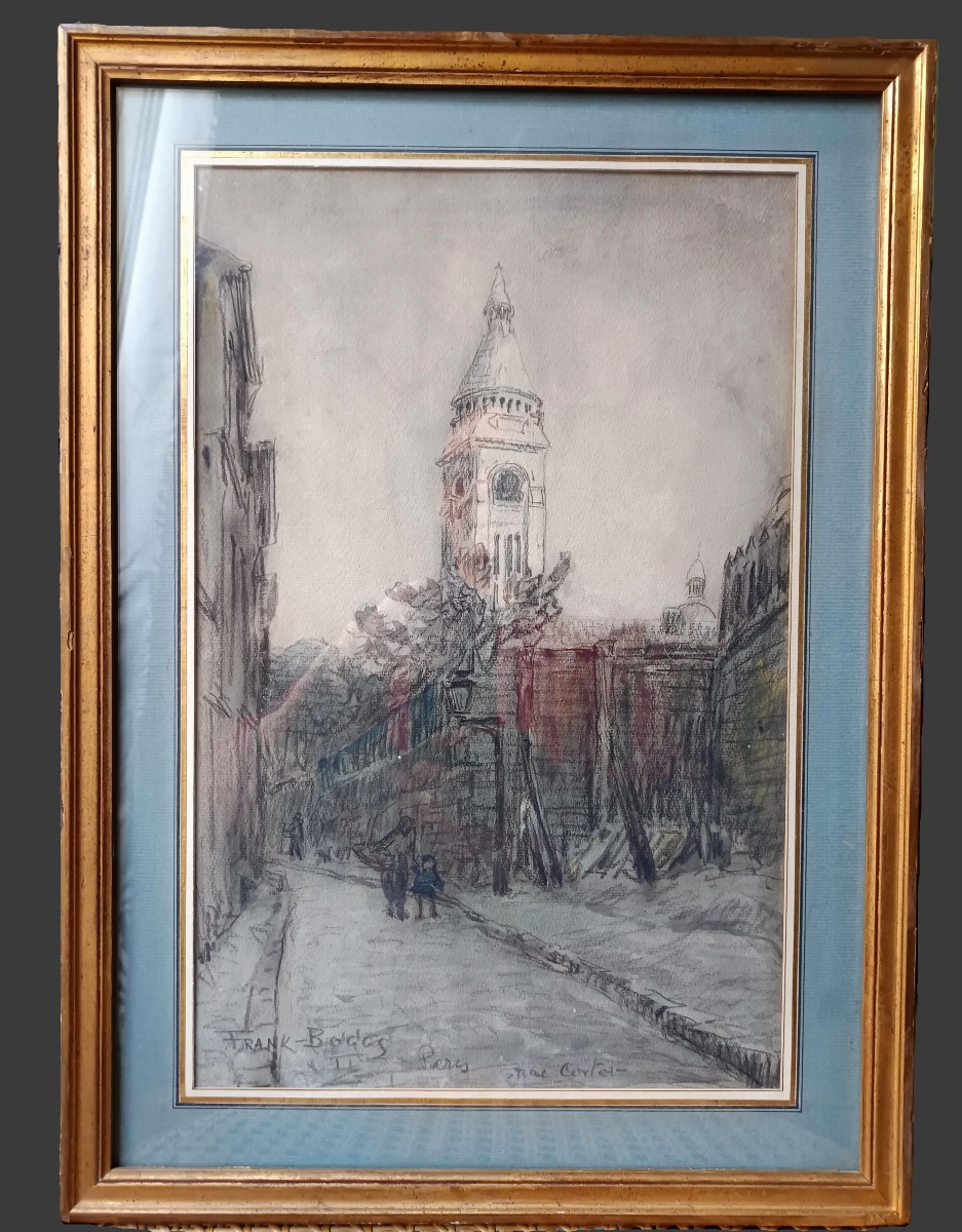 Rue Cortot (Montmartre) - Frank BOGGS