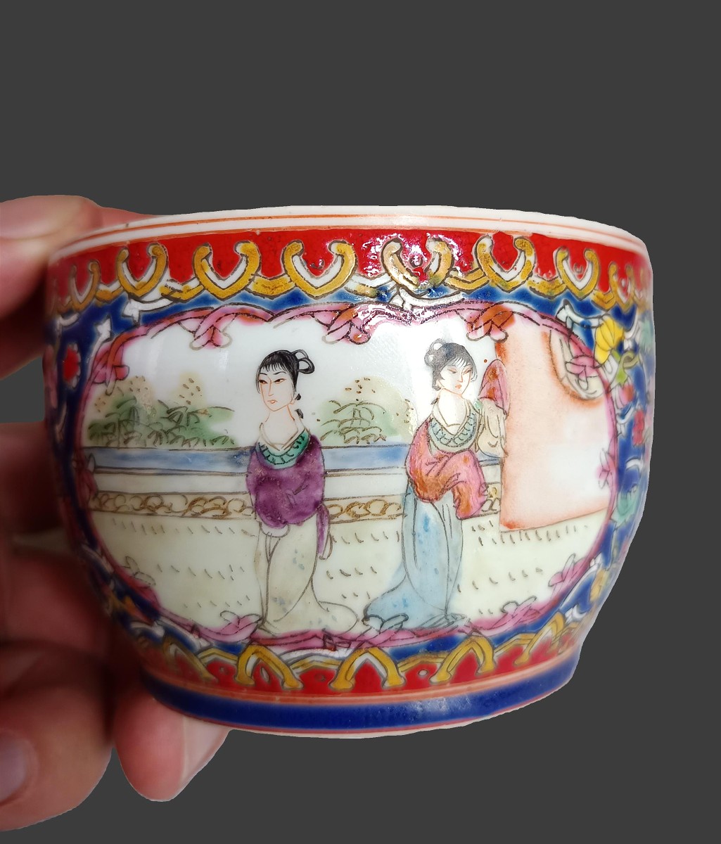 Pot couvert en porcelaine, Chine-photo-2