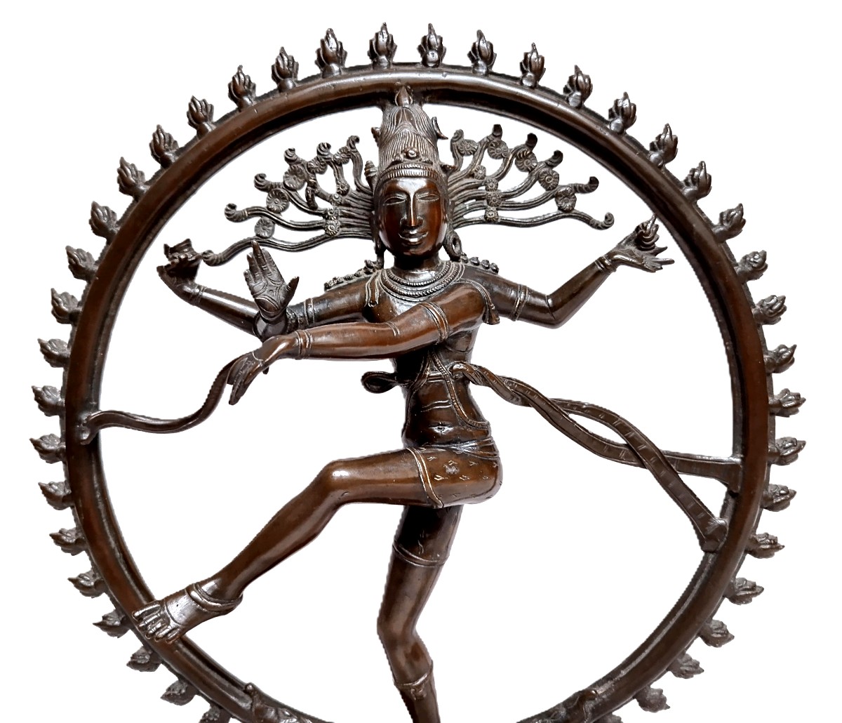 Bronze Statuette Of Shiva Nataraja-photo-2