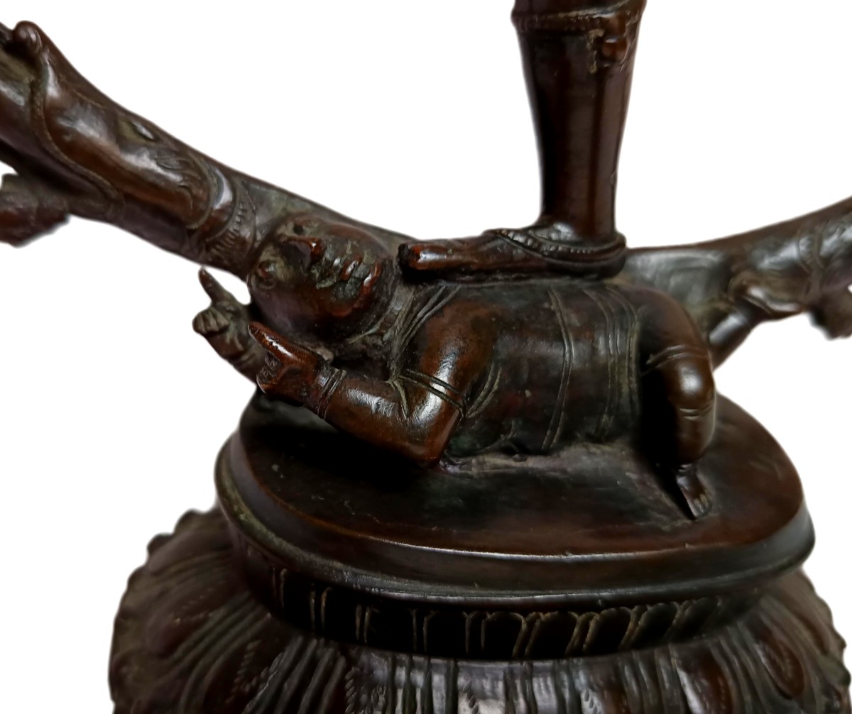 Bronze Statuette Of Shiva Nataraja-photo-3