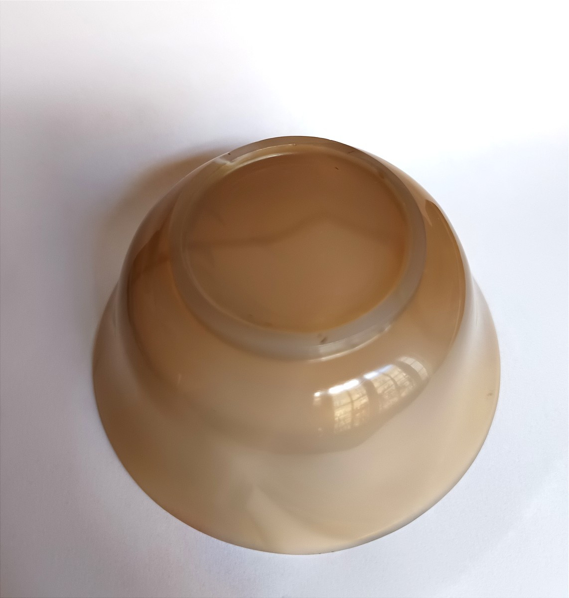 Chine - Coupe en agate translucide-photo-3