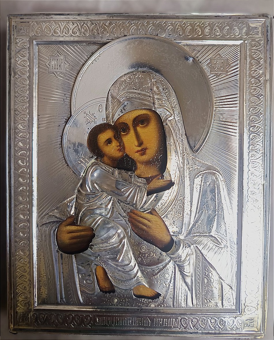 Icône Russe de la Vierge de Vladimir