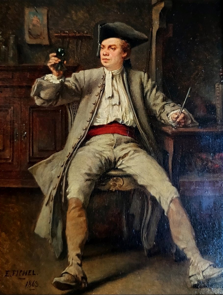 A Gentleman At Rest, Eugène Fichel-photo-2
