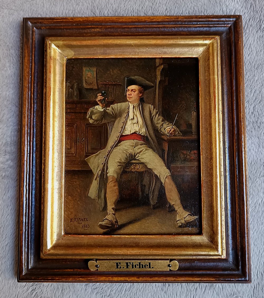 A Gentleman At Rest, Eugène Fichel